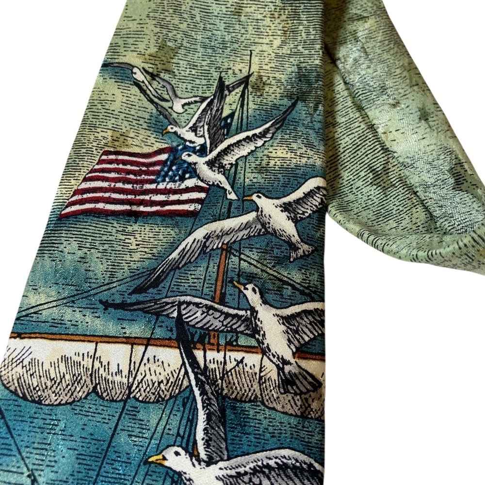 Tango Max Raab Americana Series Tie Down To The Sea 1897 Nautical Sailing Ship - Picture 4 of 8